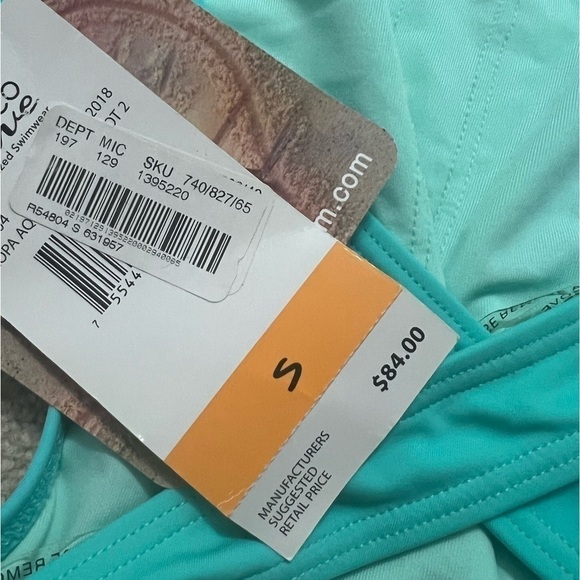 Coco Rave Two Toned Cut Out One Piece Swimsuit - Picture 10 of 14